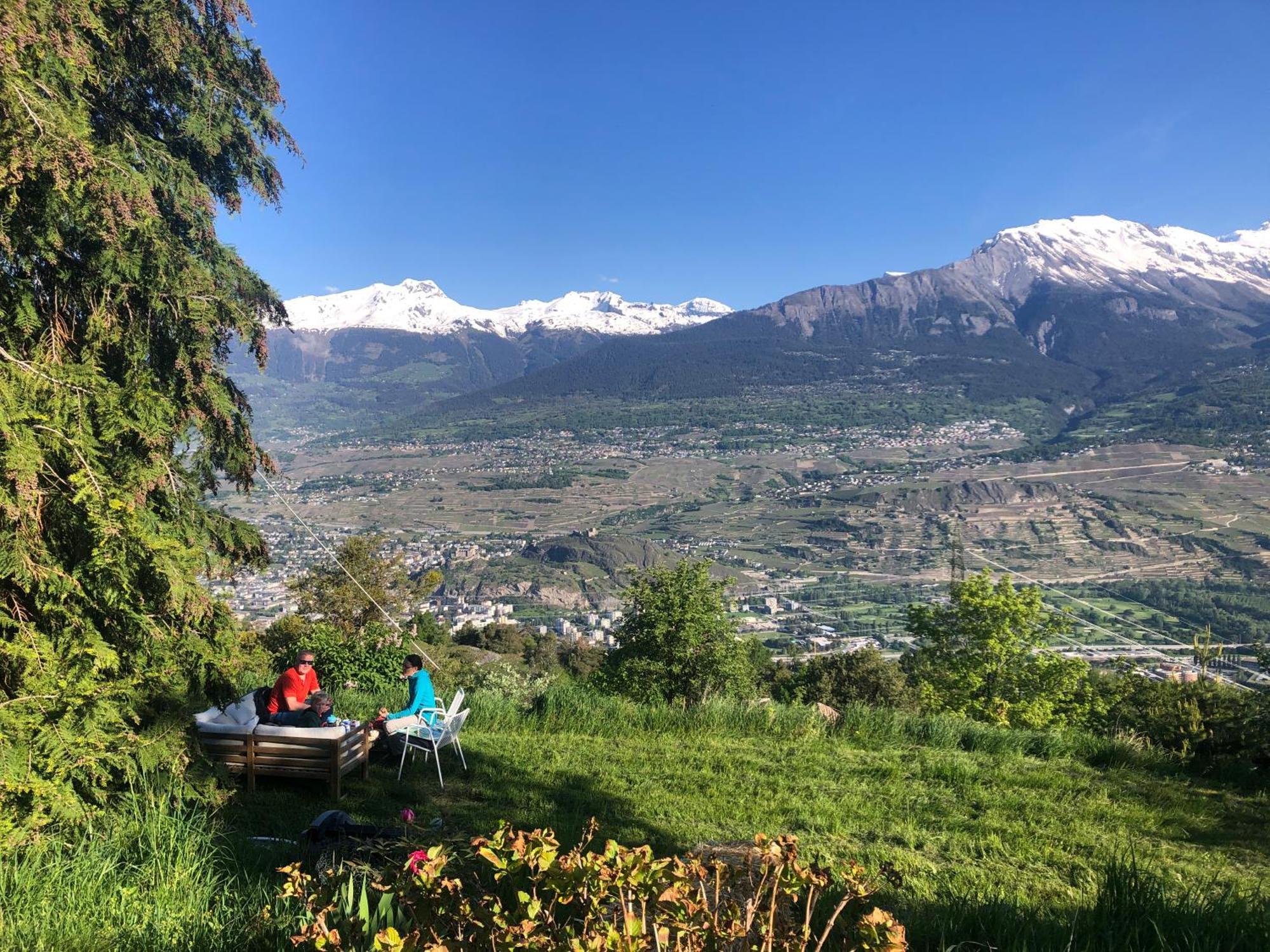 Domaine Bellevie Bnb Vex Экстерьер фото
